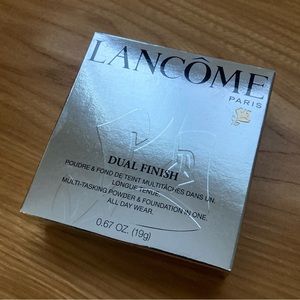 BNIB Lancome Dual Finish Multitasking Powder and Foundation in Amande